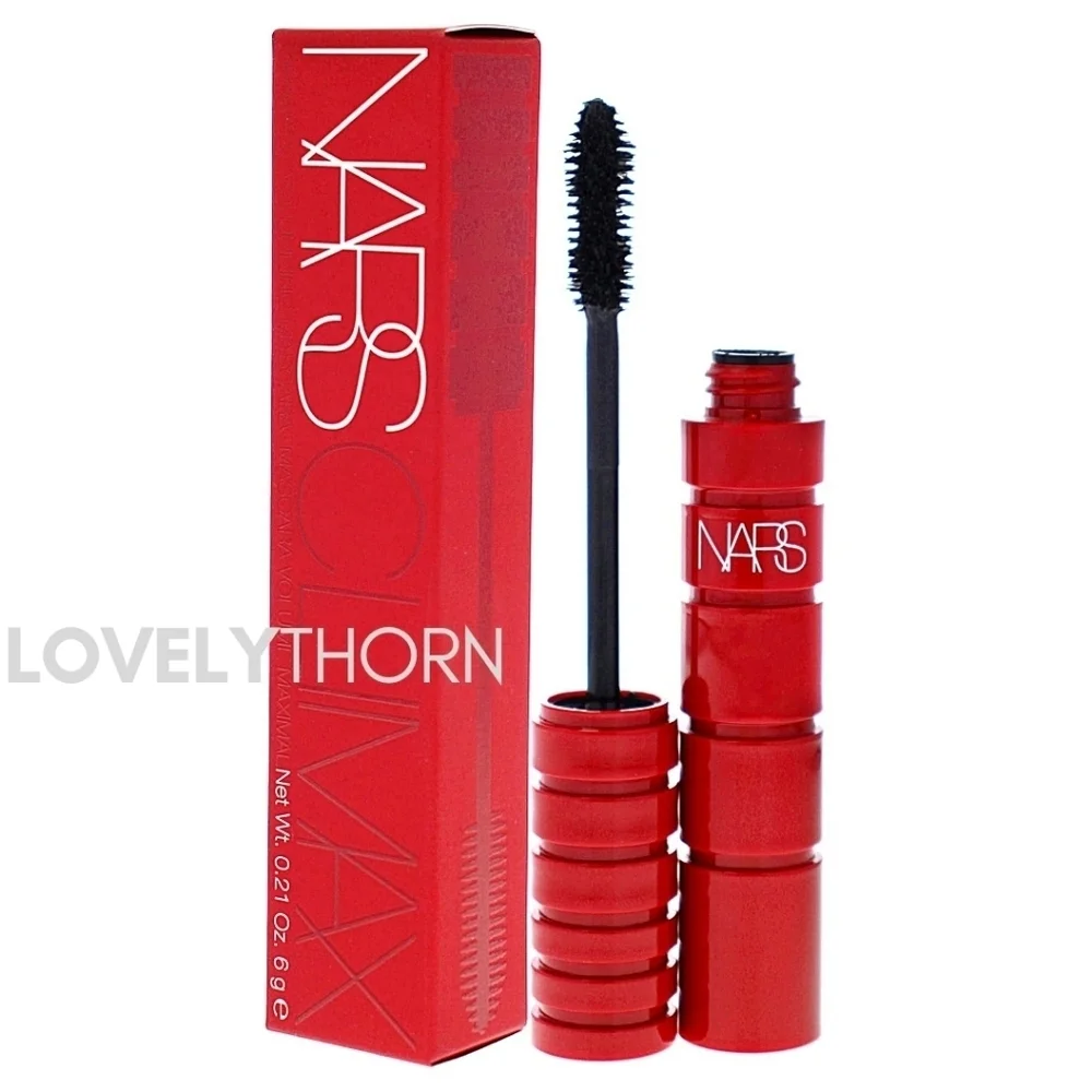 NARS // climax mascara buildable clump flake & smudge resistant black .21 oz.